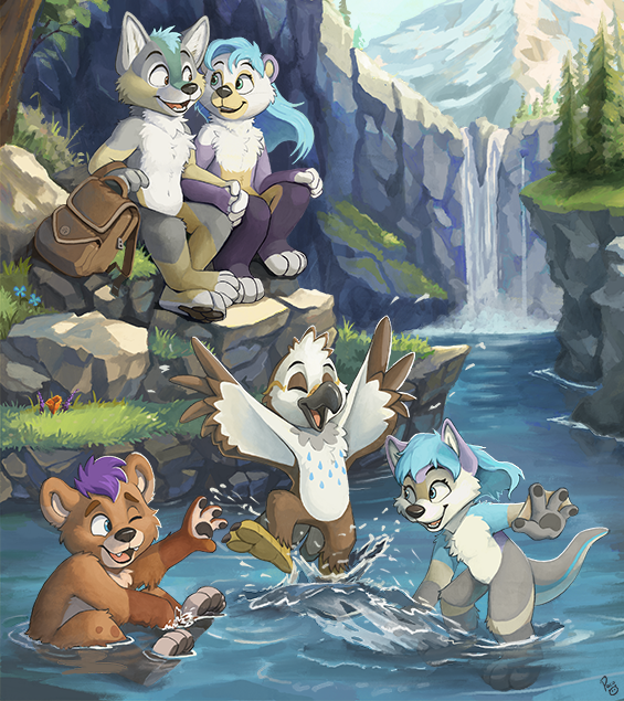 Critter Cove Art