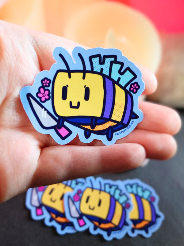 KILLER BEE STICKER