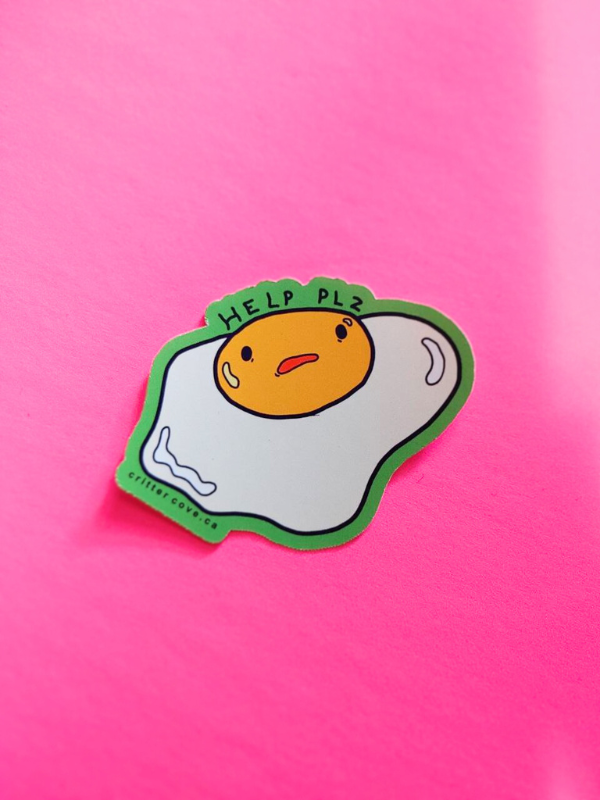 SUNNY SIDE STICKER
