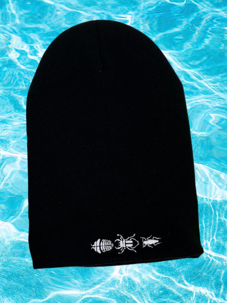 BEETLE // EMBROIDERED KNIT BEANIE