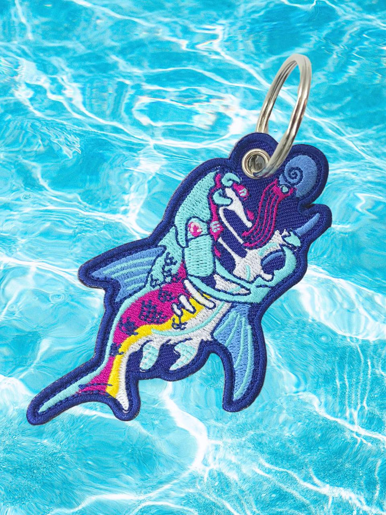 DUNKLEOSTEOUS // EMBROIDERED KEYCHAIN