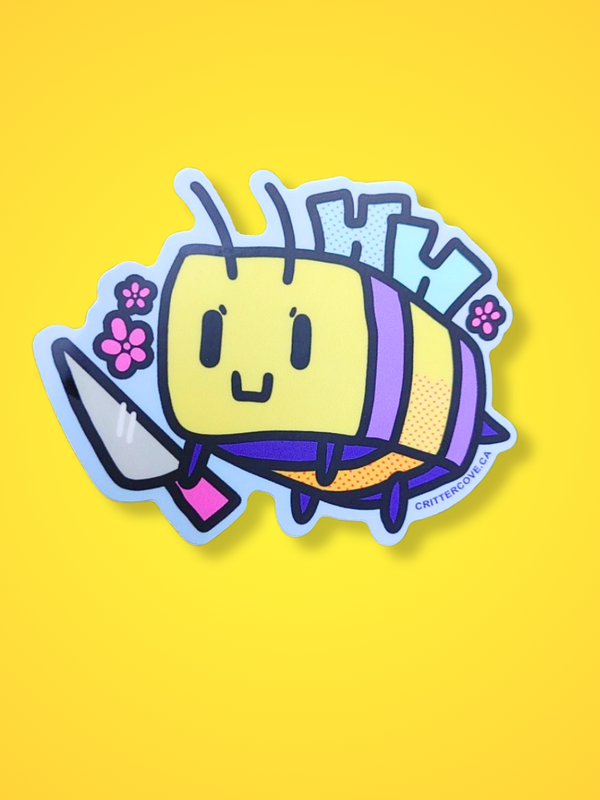 KILLER BEE STICKER