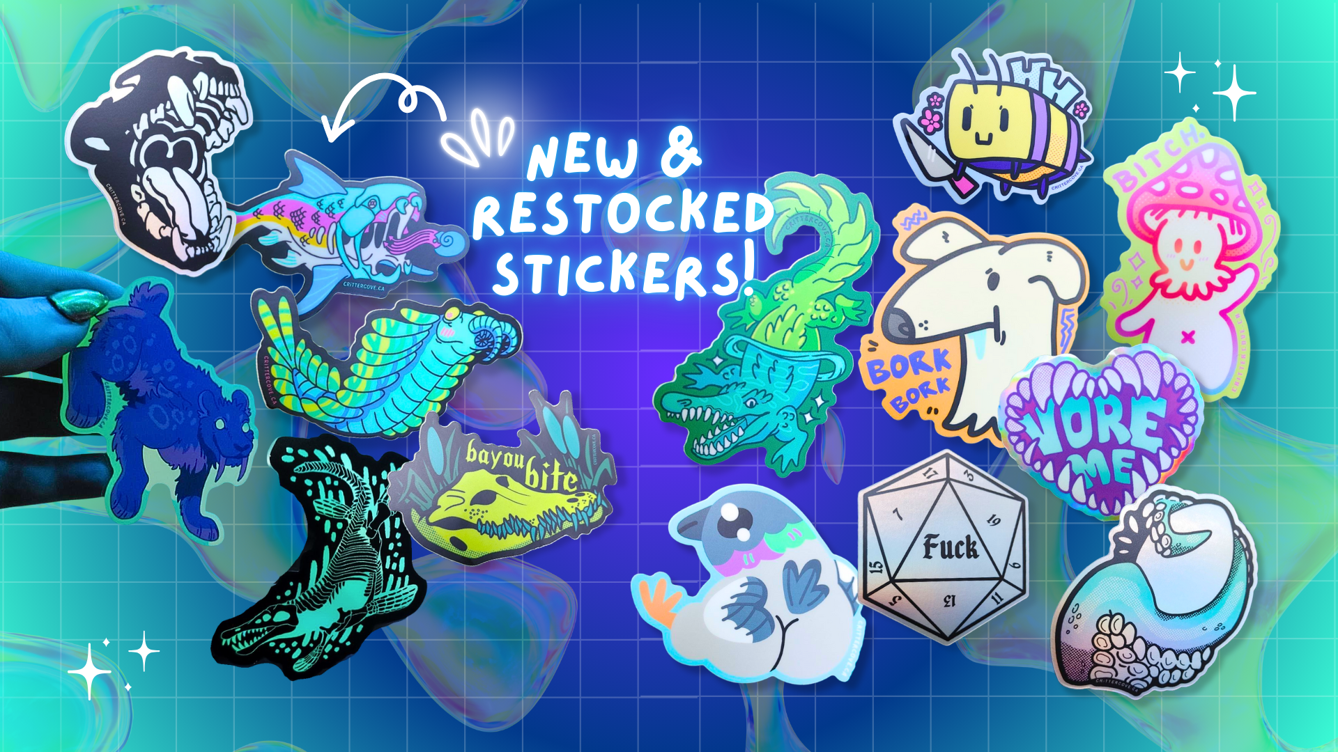 Critter Cove Art